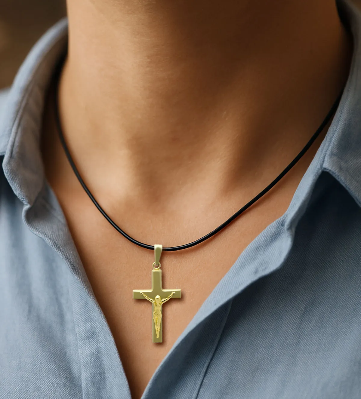 Cruz de oro 18K crucifijo 036_BB_25X25 cruz-de-oro-036_BB_25X25 modelo