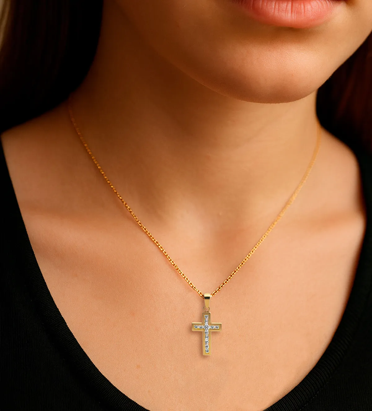 Cruz de oro 18k con circones 036_BB_25x27 cruz-de-oro-con-circones-036_BB_25X27 modelo