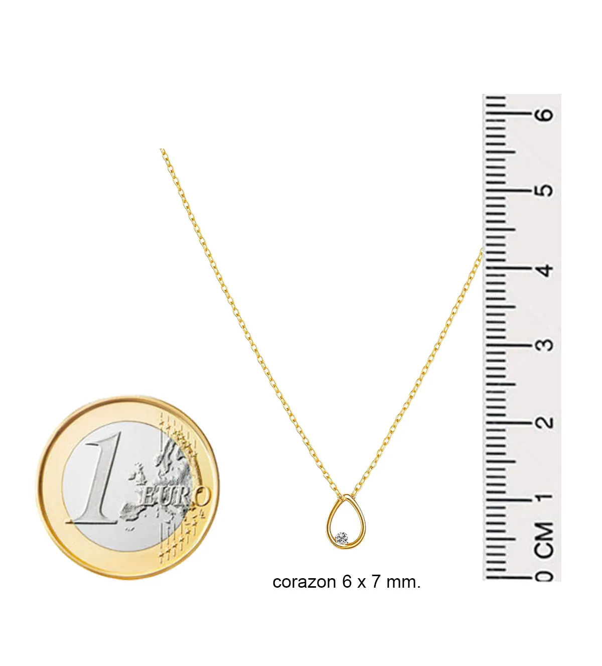 Gargantilla de oro 18k Lagrima con diamante 057_1-44-080450-2062 057_1-44-080450-2062 medidas