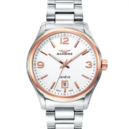 Reloj Sandoz Casuel acero hombre 81425-95