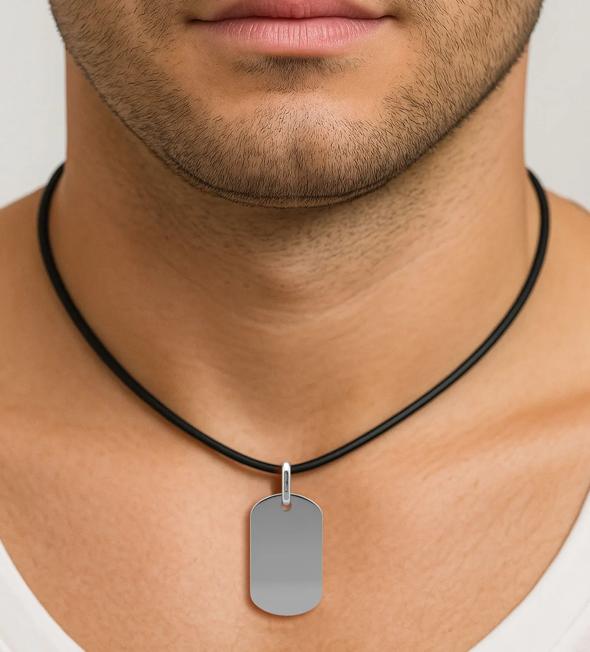 Chapa de identidad de plata 031_119-PLA-P10A chapa-de-plata-131_119-PLA-P10A modelo