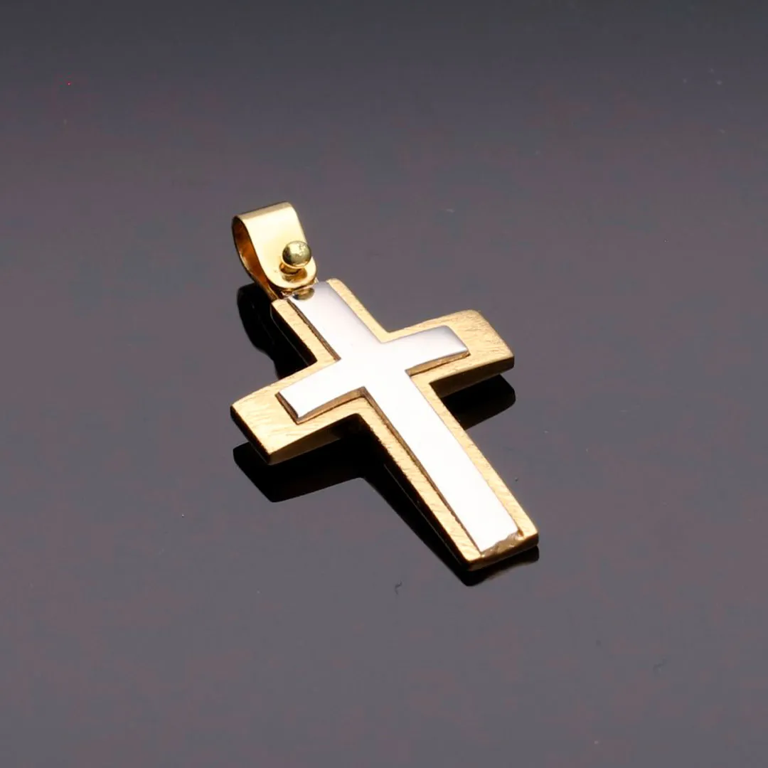 Cruz de oro 18k bicolor 243_699-00076 cruz-de-oro-18k-bicolor-243_699-00076 toma sin retoque