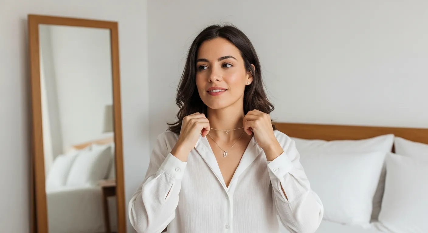 Colgantes con inicial: 5 formas de expresar el poder del detalle más íntimo este verano Colgantes con inicial2