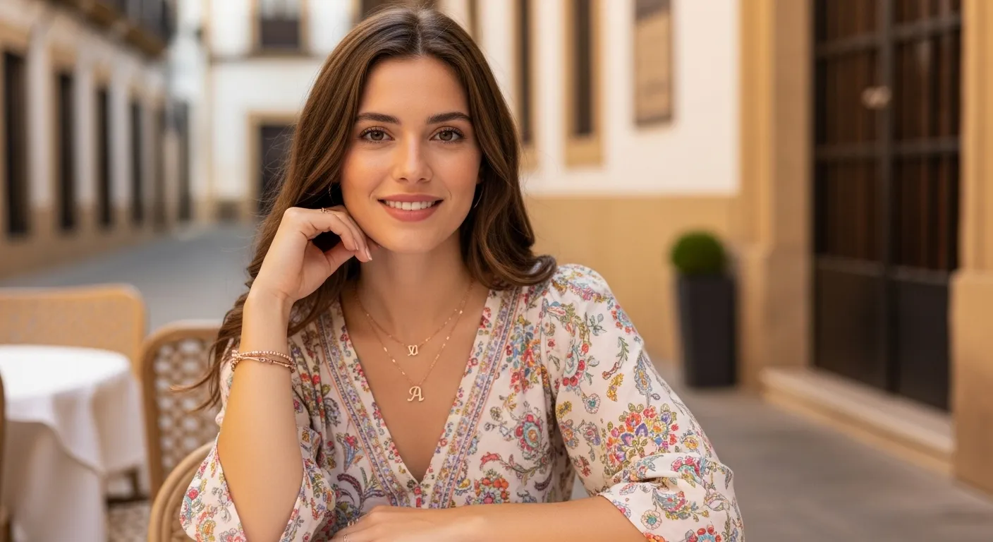 Colgantes con inicial: 5 formas de expresar el poder del detalle más íntimo este verano Colgantes con inicial3