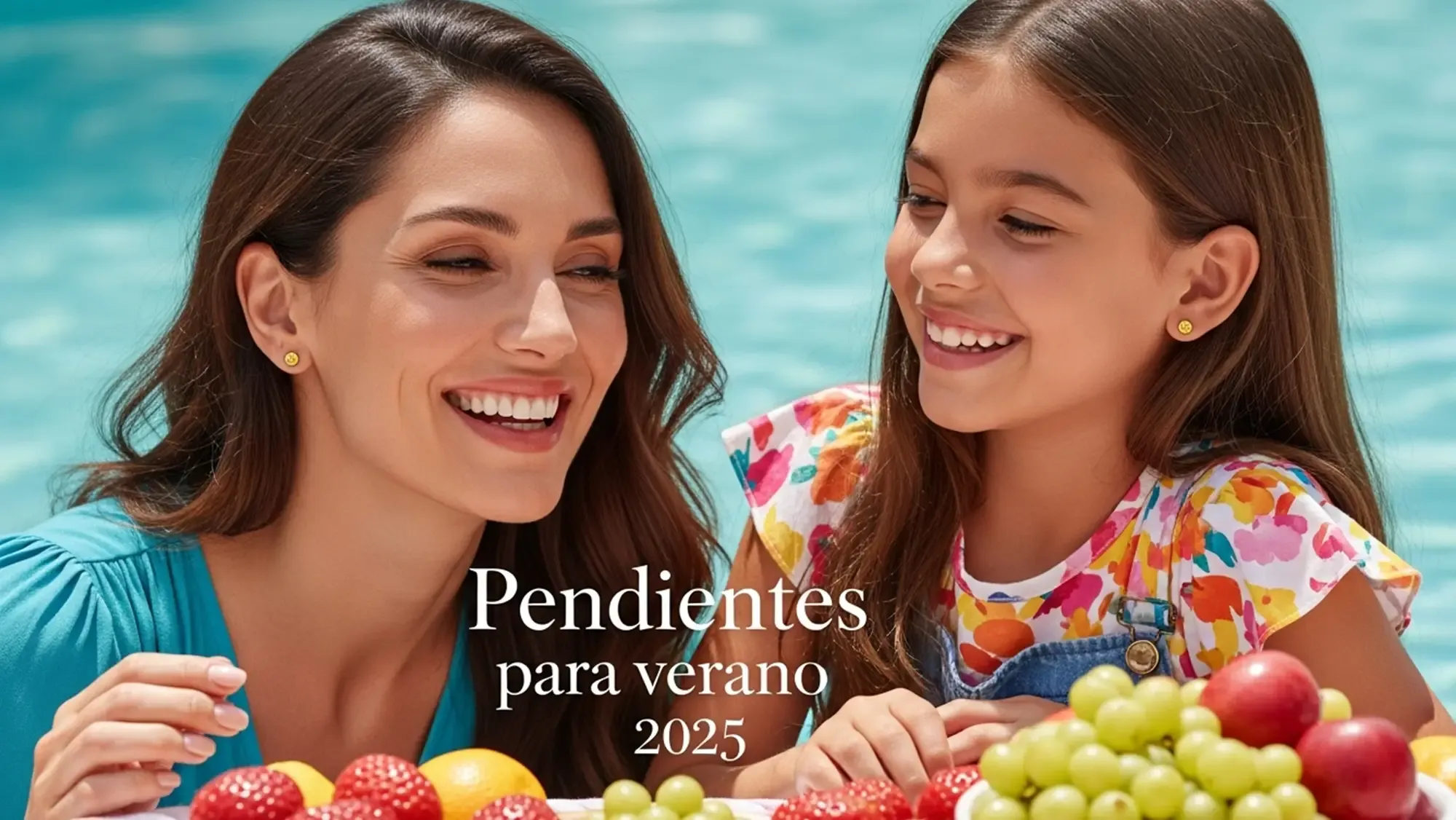 Pendientes para niñas en verano 2025 Pendientes para niñas
