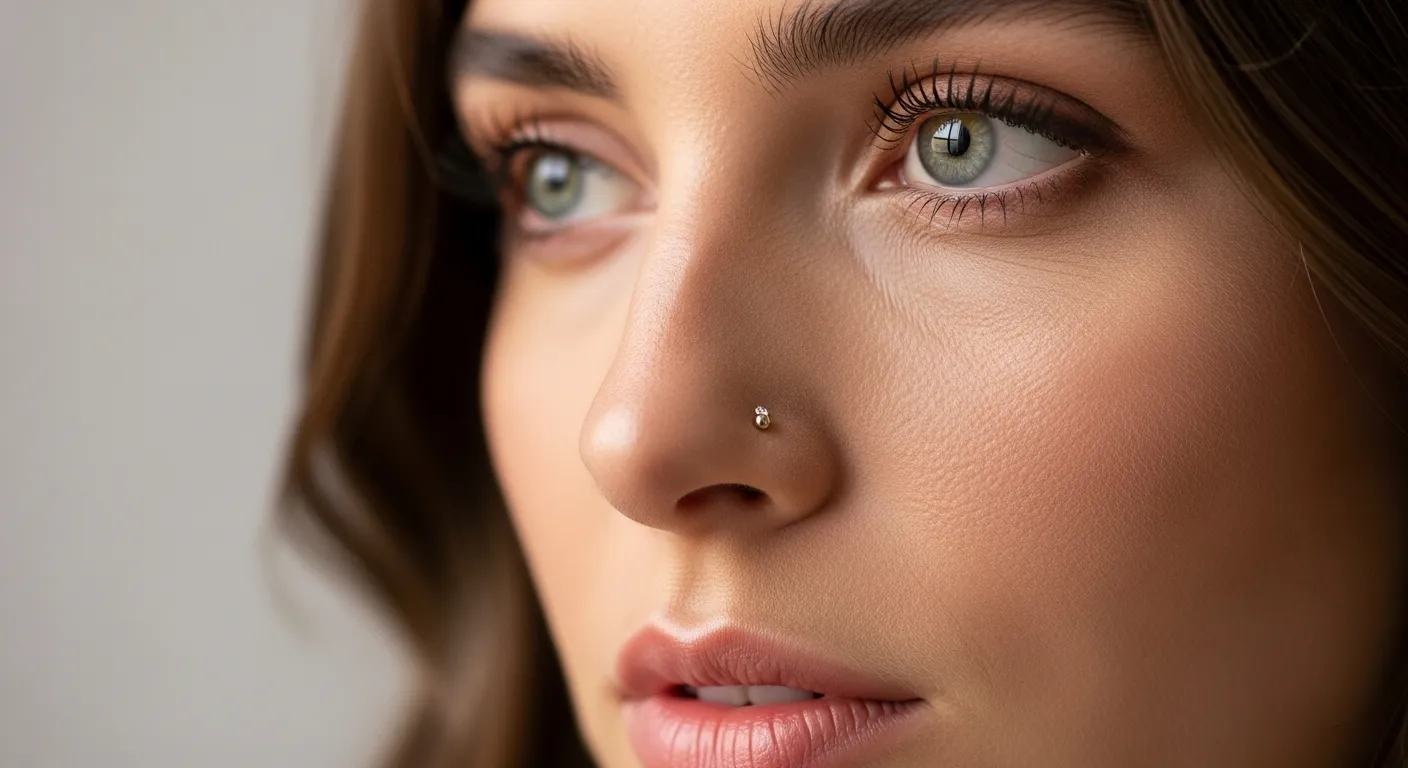 Piercing para la nariz: 5 estilos que realzan tu personalidad sin esfuerzo Piercing para la nariz1