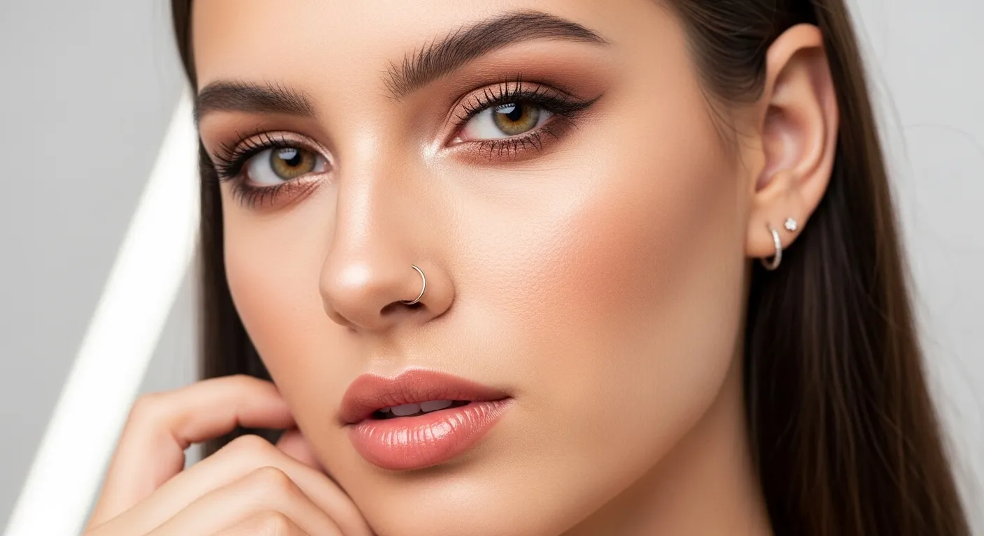 Piercing para la nariz: 5 estilos que realzan tu personalidad sin esfuerzo Piercing para la nariz2