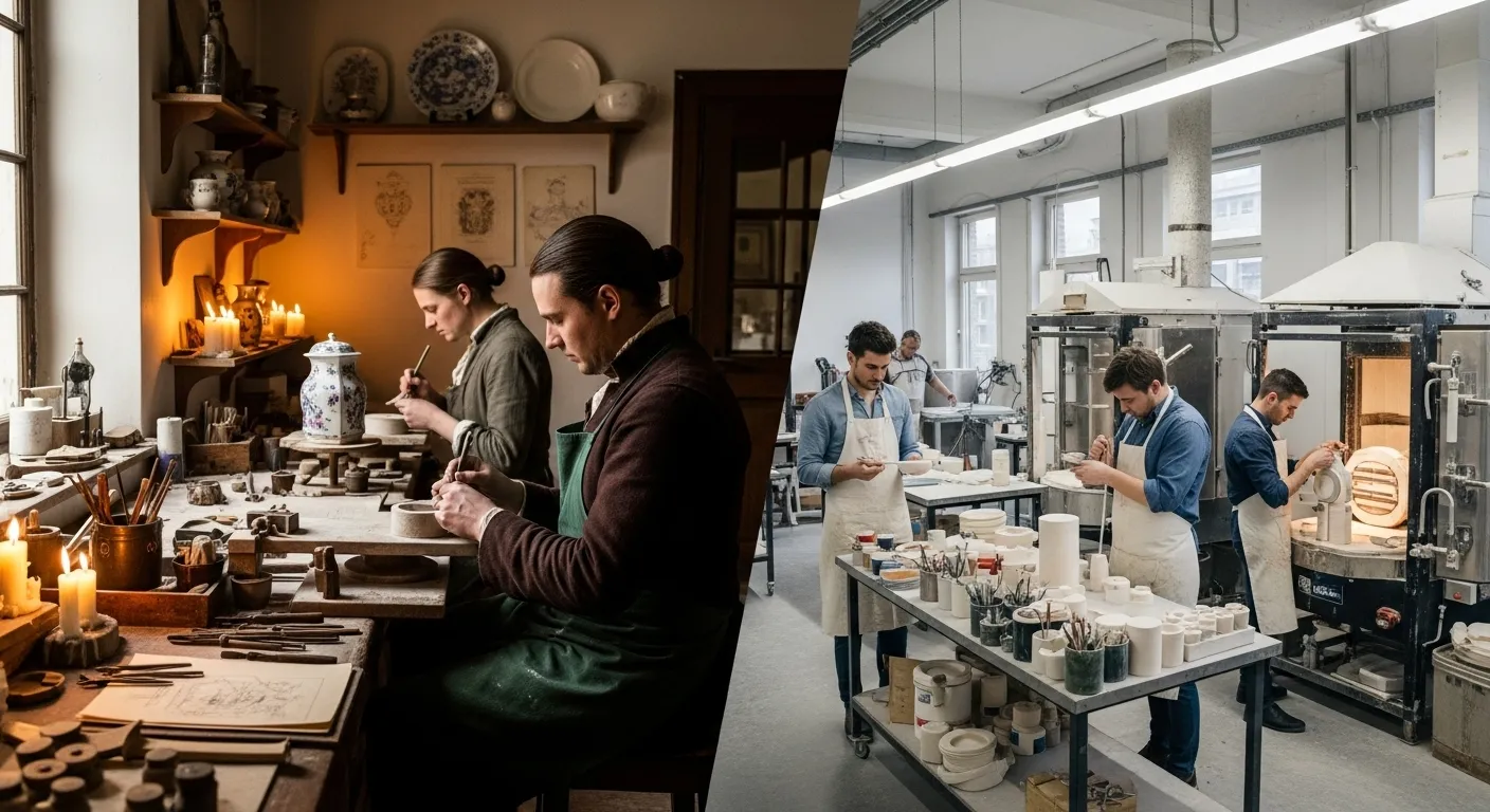 Porcelana Nuevo Buen Retiro 3 diferencias clave frente a la Real Fabrica del Buen Retiro2