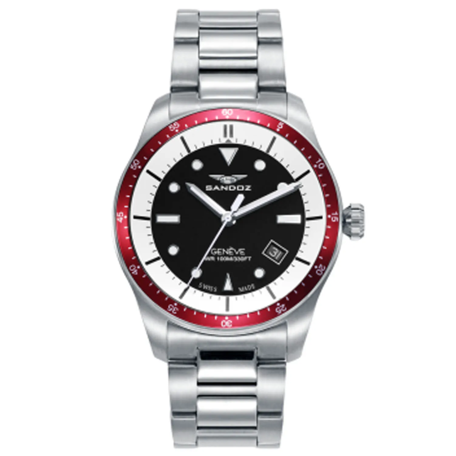 Reloj hombre Sandoz Sport acero 81501-99 Reloj hombre Sandoz Sport acero 81501-99