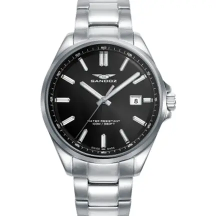 Reloj Sandoz Casual acero 83001-57