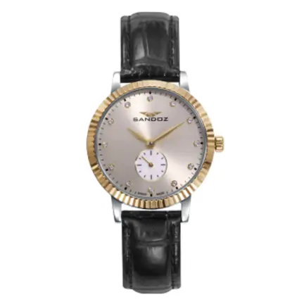 Reloj mujer Sandoz Antique acero chapado 81318-97