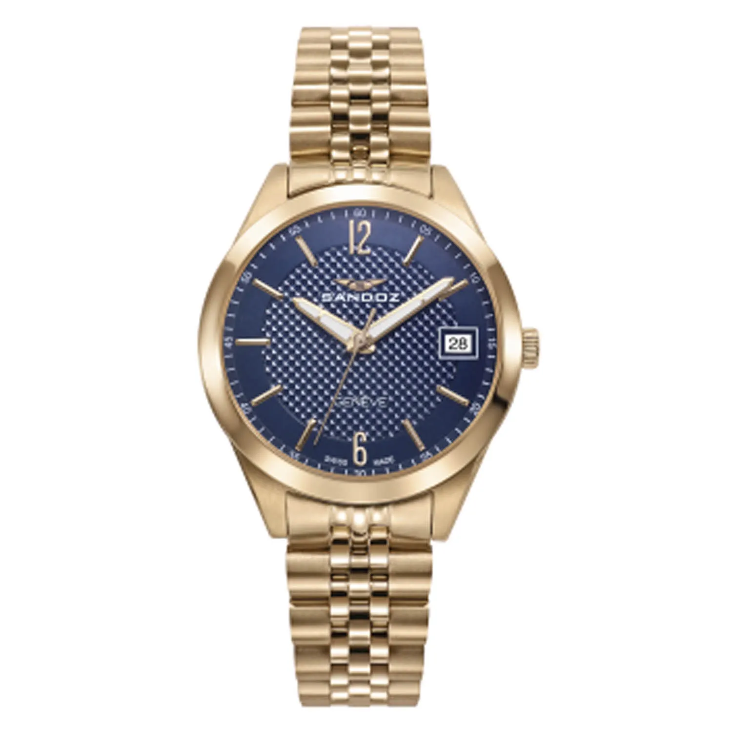 Reloj Sandoz Elegant para mujer en acero chapado 81380-95