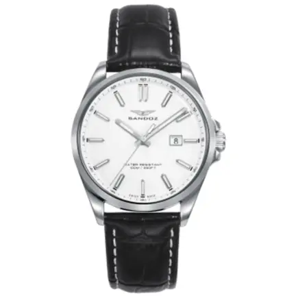 Reloj Sandoz Casual mujer en acero y piel 83002-07