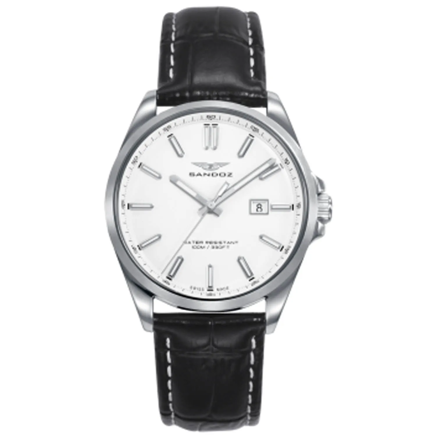 Reloj Sandoz Casual mujer en acero y piel 83002-07