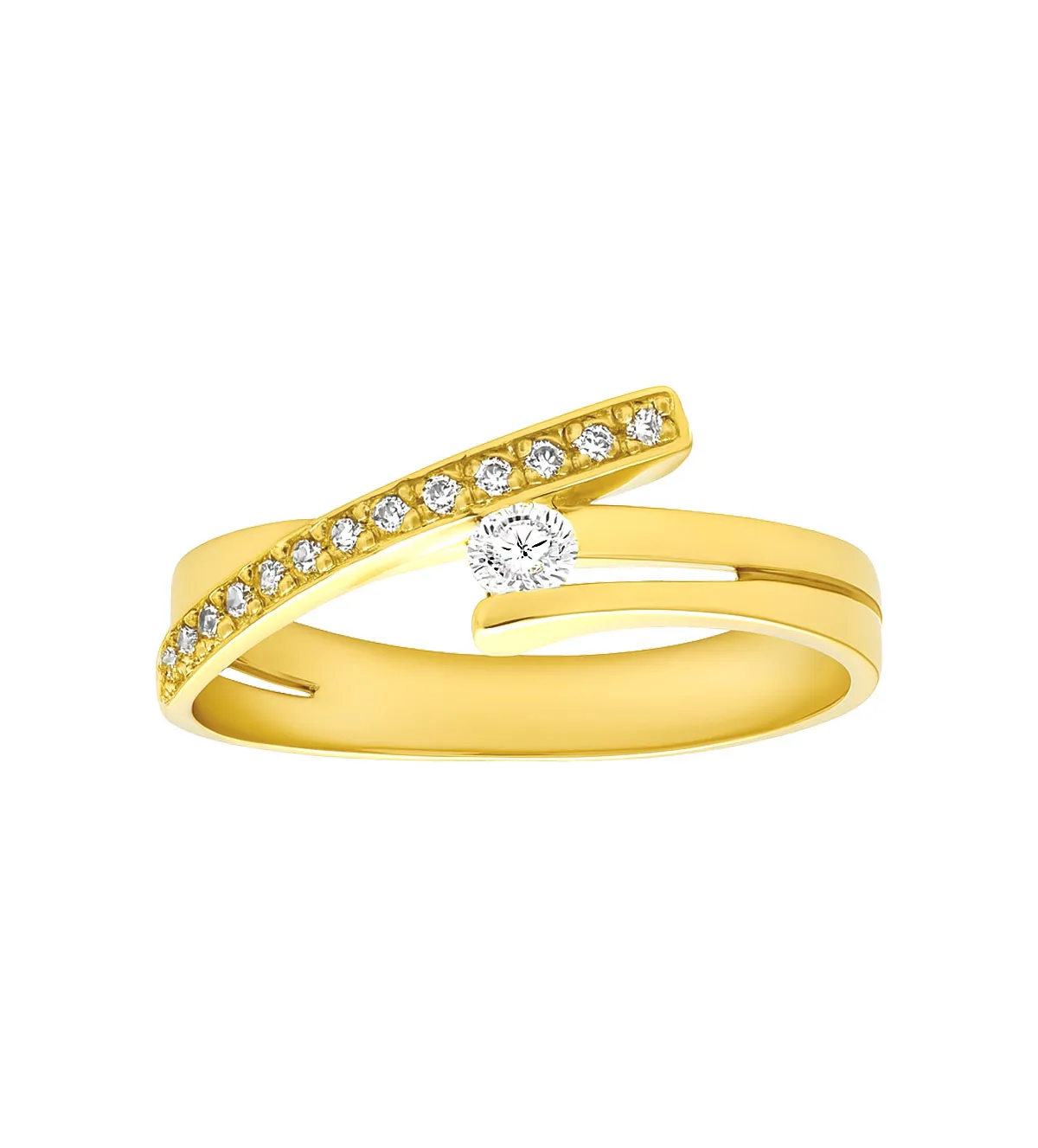 Anillo de oro 18K. con diamantes anillo-de-oro-amarillo-18-ct.-con-brillantes-150_A-119