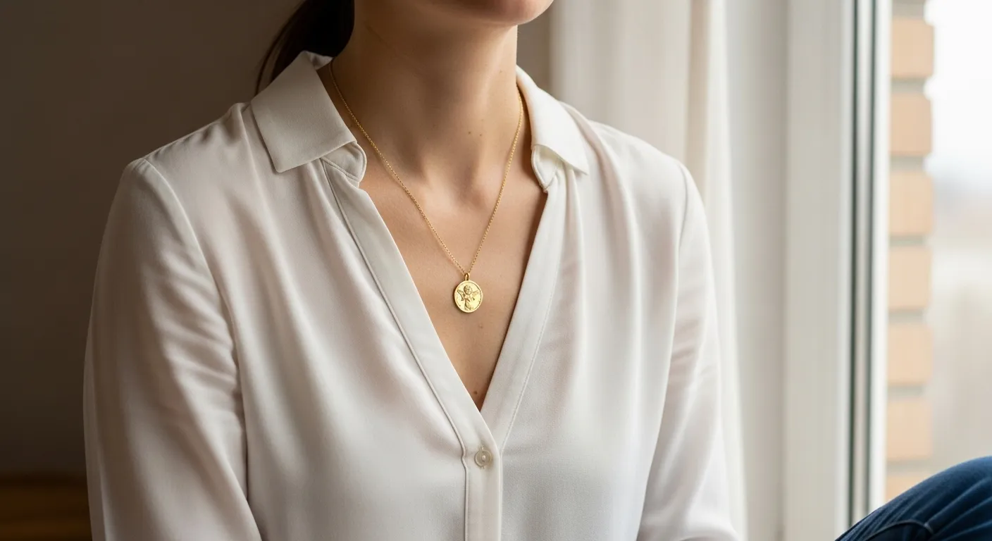 Medalla del Ángel Serafín: 5 formas en que esta joya poderosa transforma tu vida medalla del Angel Serafin1