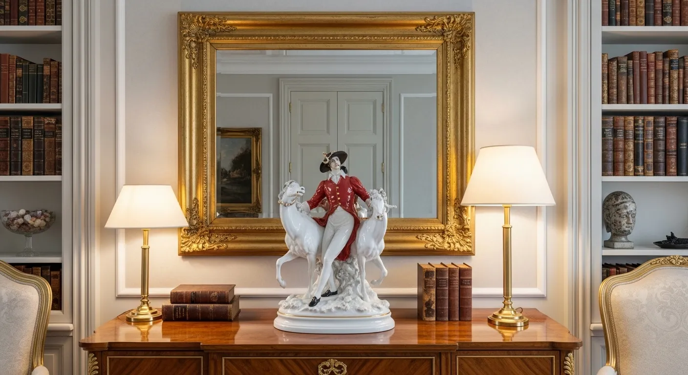 Nuevo Buen Retiro: 5 razones por las que la figura de porcelana "Gallos de Pelea" transmite fuerza y tradición artesanal nuevo buen retiro gallos de pelea4