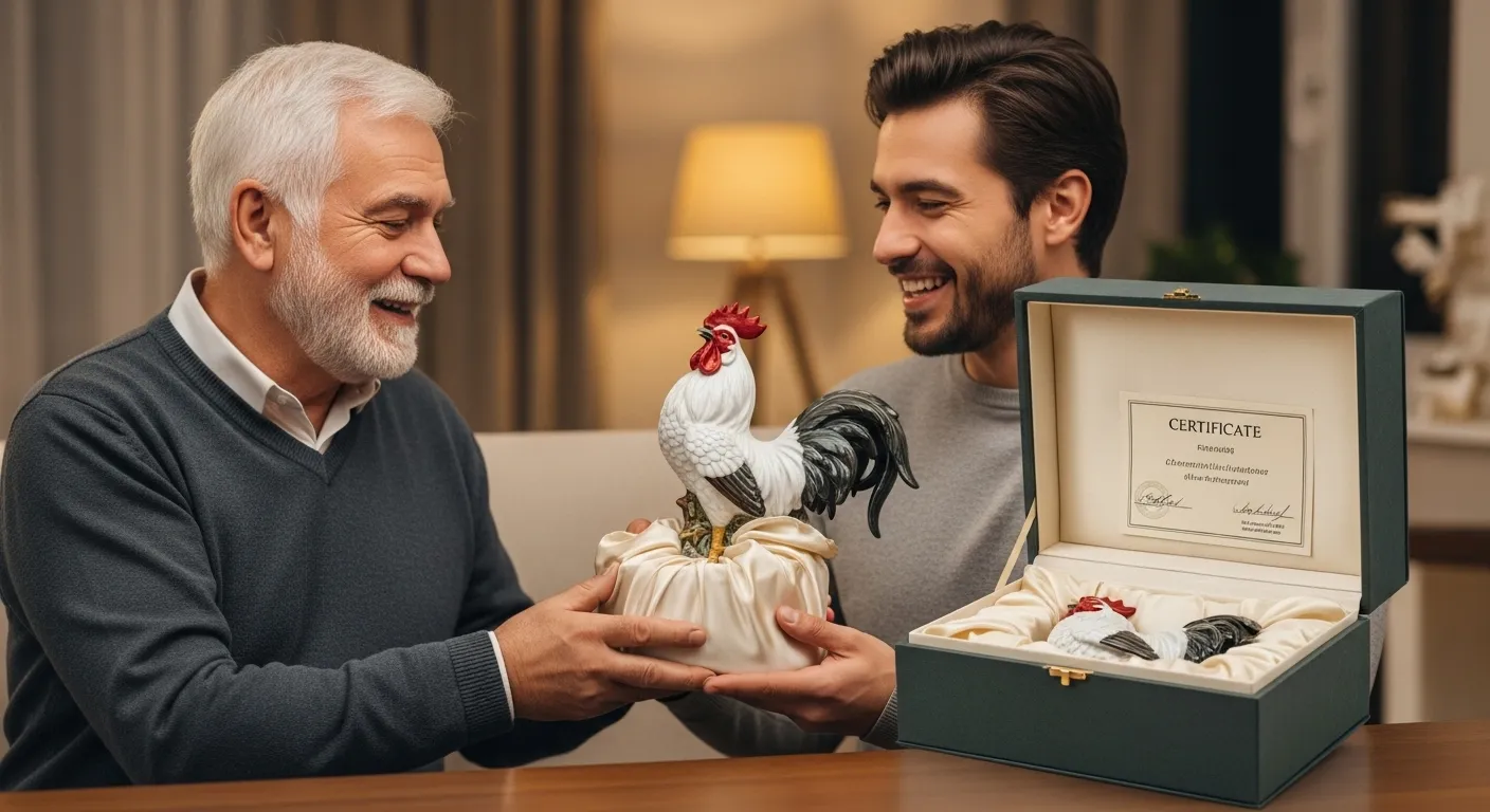 Nuevo Buen Retiro: 5 razones por las que la figura de porcelana "Gallos de Pelea" transmite fuerza y tradición artesanal nuevo buen retiro gallos de pelea6