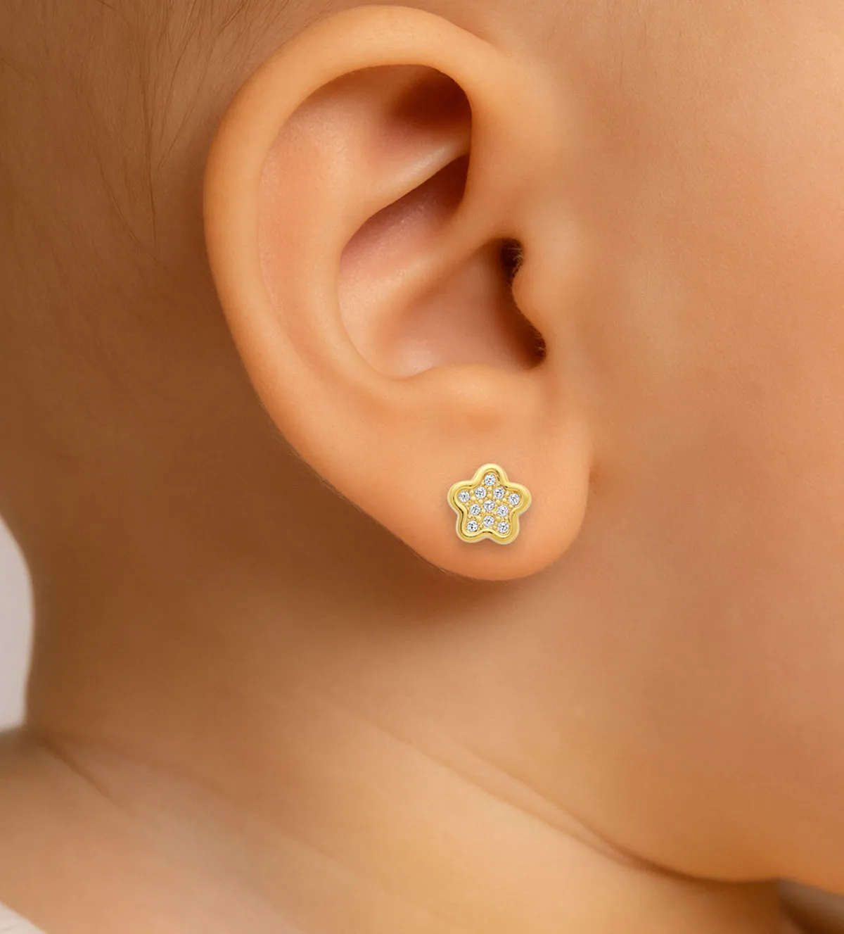 Pendientes de bebé oro amarillo y circones 243_486-00114 pendientes-de-bebe-oro-18k-243_486-00114 modelo