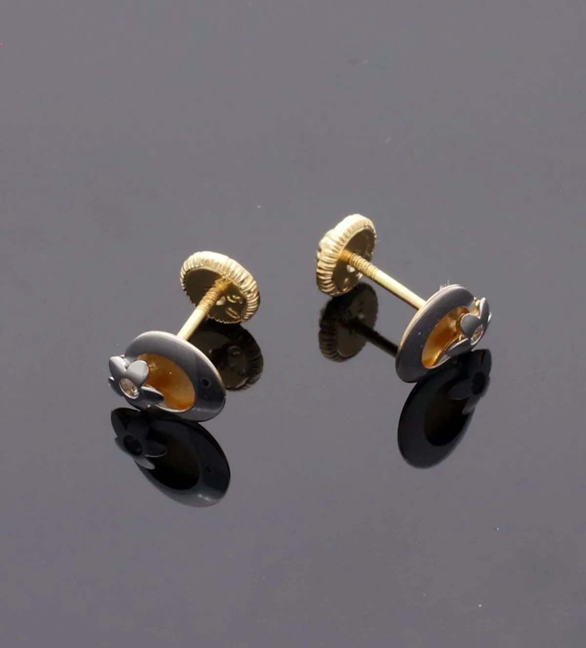 Pendientes de bebé oro 18k bicolor 243_613-00176 pendientes-de-bebe-oro-18k-bicolor-243_613-00176 sin retoque