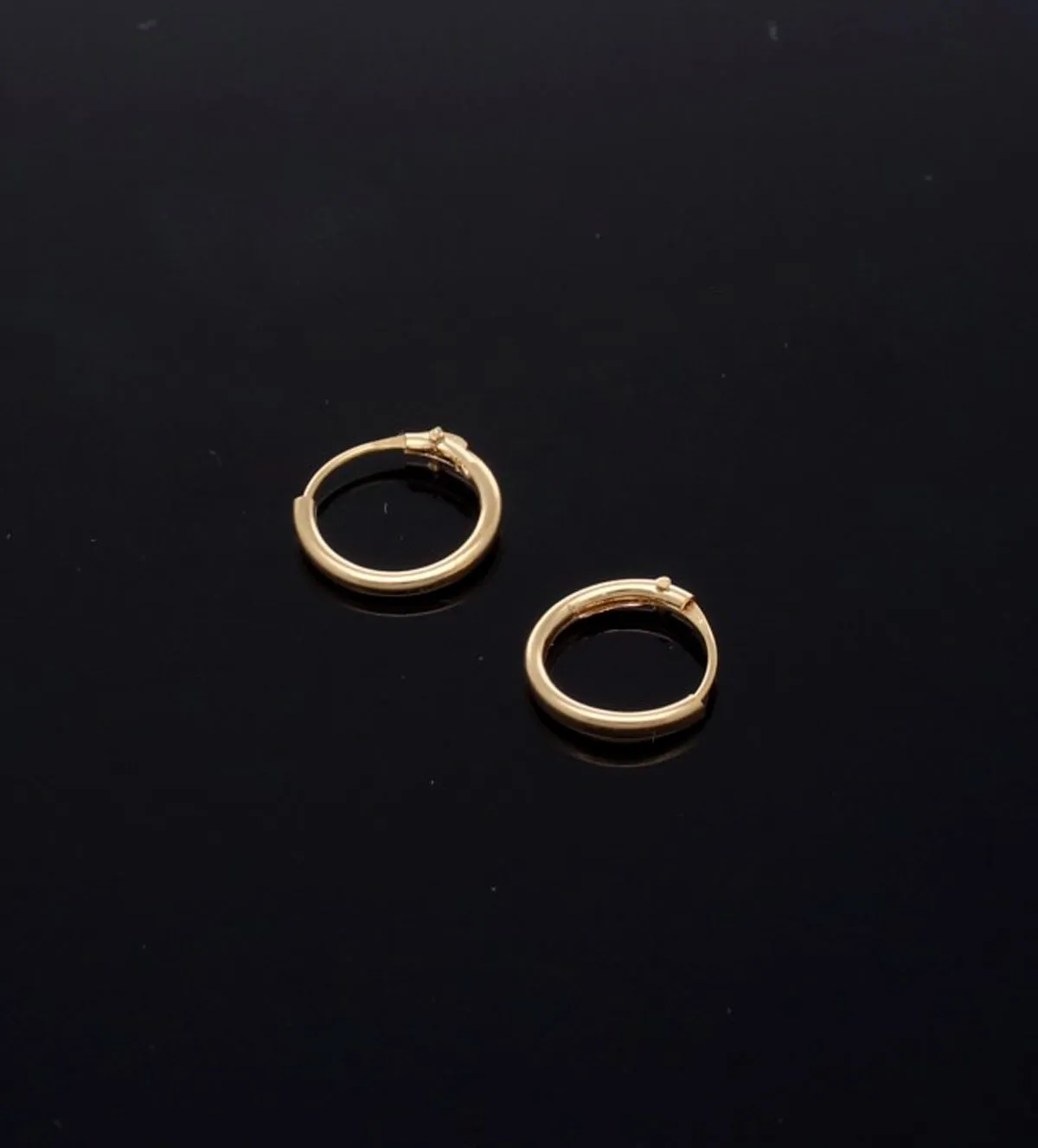 Pendientes de bebé abridores oro 18k 323_21749 pendientes de bebe abridores de 8 mm. oro 18 ktes sin retoque