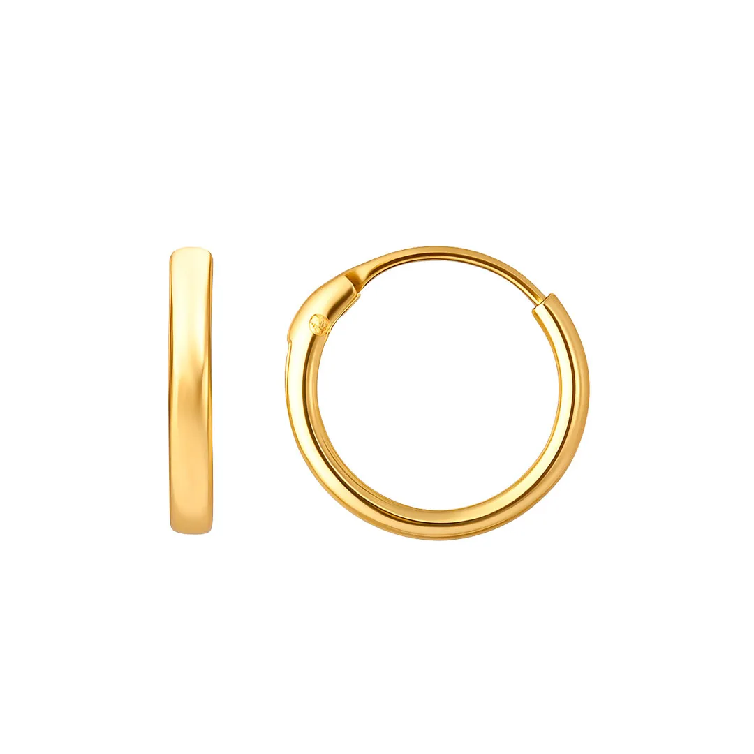 Pendientes de bebé abridores oro 18k 323_21749 pendientes de bebe abridores de 8 mm. oro 18 ktes