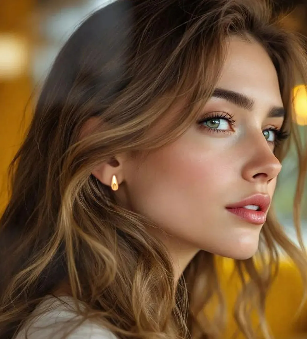 pendientes-de-oro-amarillo-18k-323_22835 toma con modelo