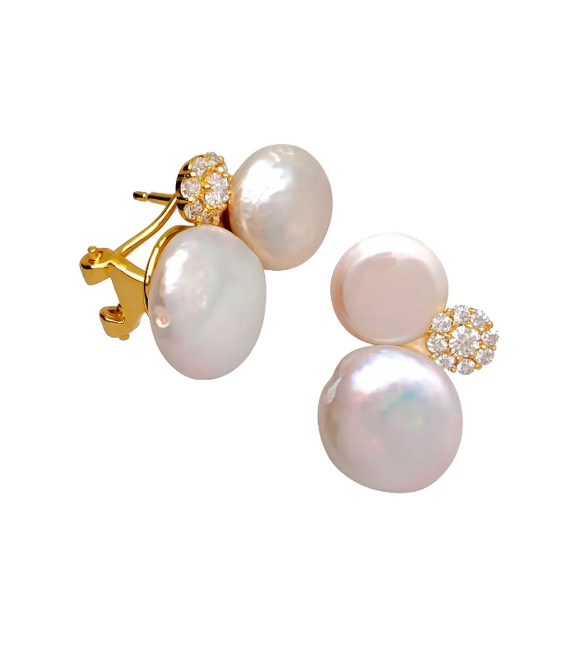 Pendientes de plata chapada con perla cultivada 136_PP-35 pendientes-de-plata-chapada-con-perlas-y-circones-136_PP-35