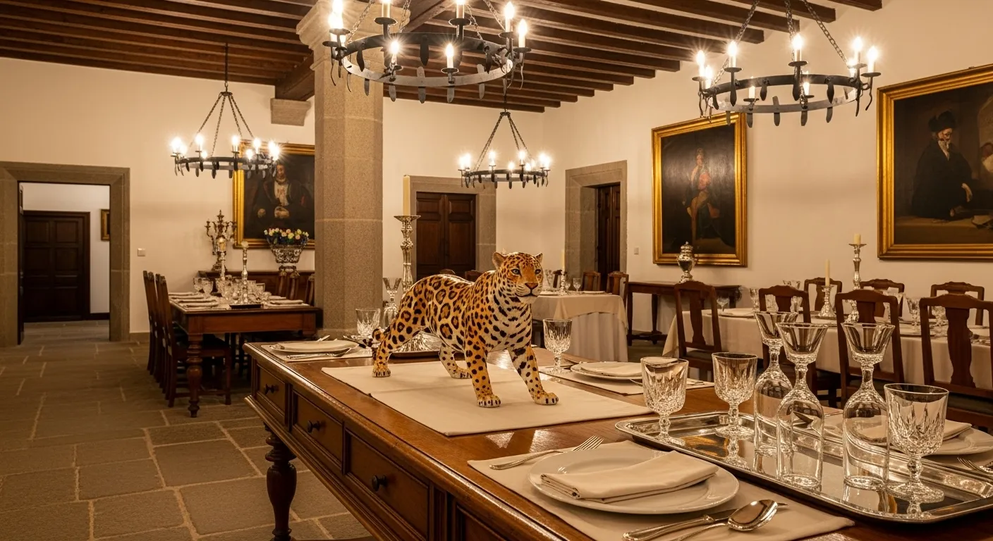 Nuevo Buen Retiro Jaguar escultura de poder que define el arte en porcelana este 20255