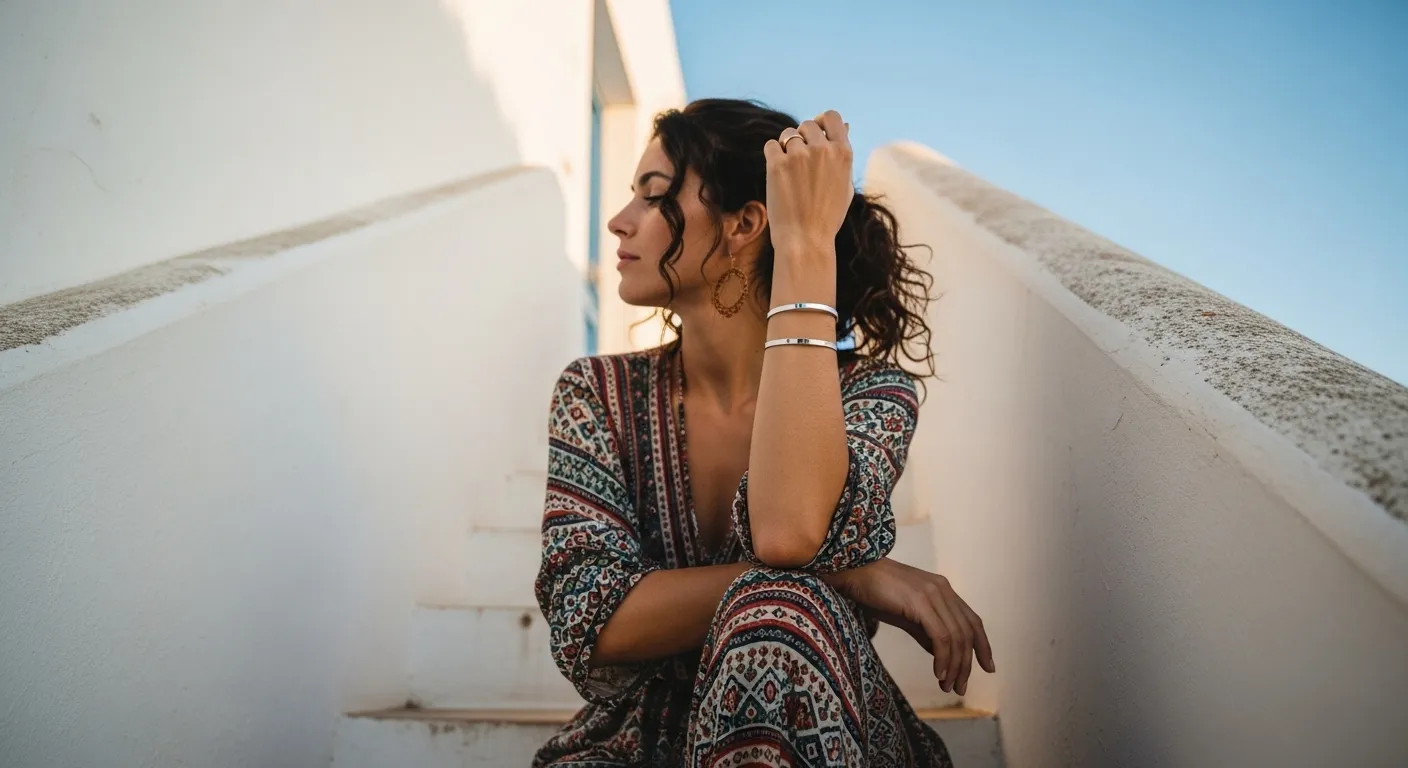 Pulseras rígidas de plata: 3 razones con poder para su gran regreso Pulseras rigidas de plata 3 razones con poder para su gran regreso3