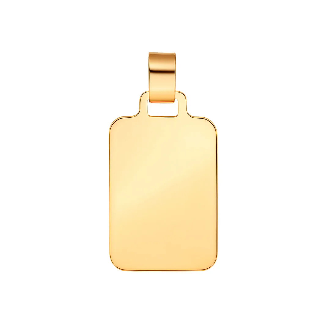 Chapa de identidad de oro 243_000-05660 chapa-de-identidad-de-oro-rectangular-243_000-05660 toma principal