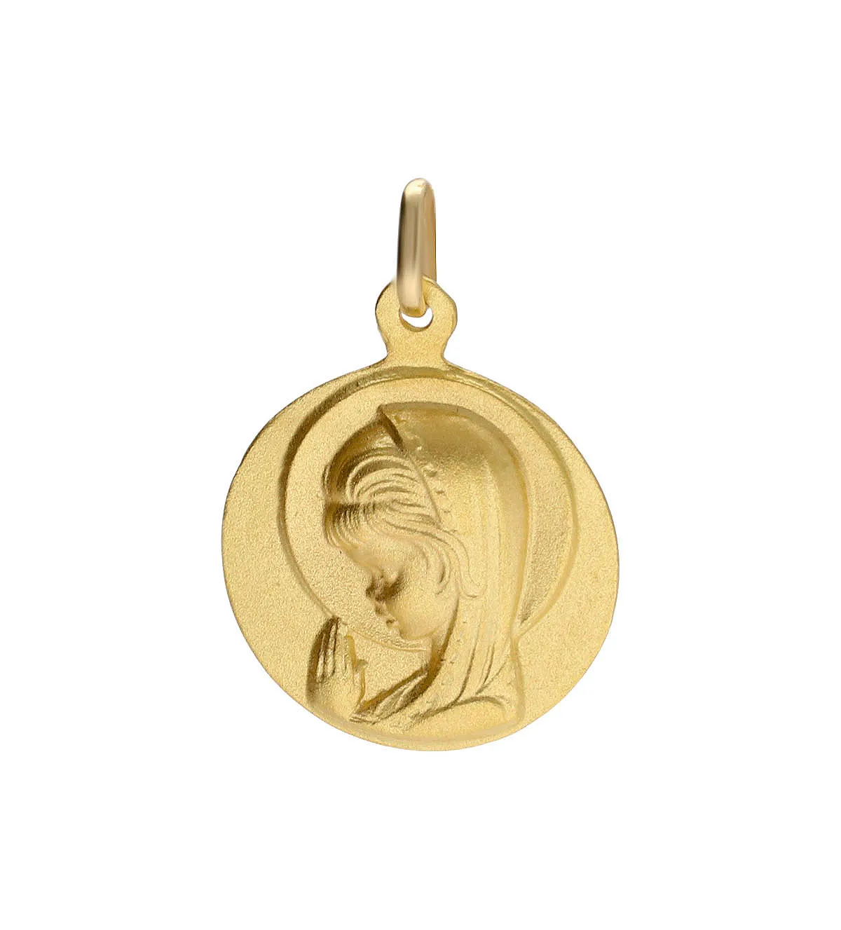 Medalla de oro 18k Virgen Niña 243_000-00023-dub medalla-de-oro-virgen-nina-243_000-00023 vista frontal