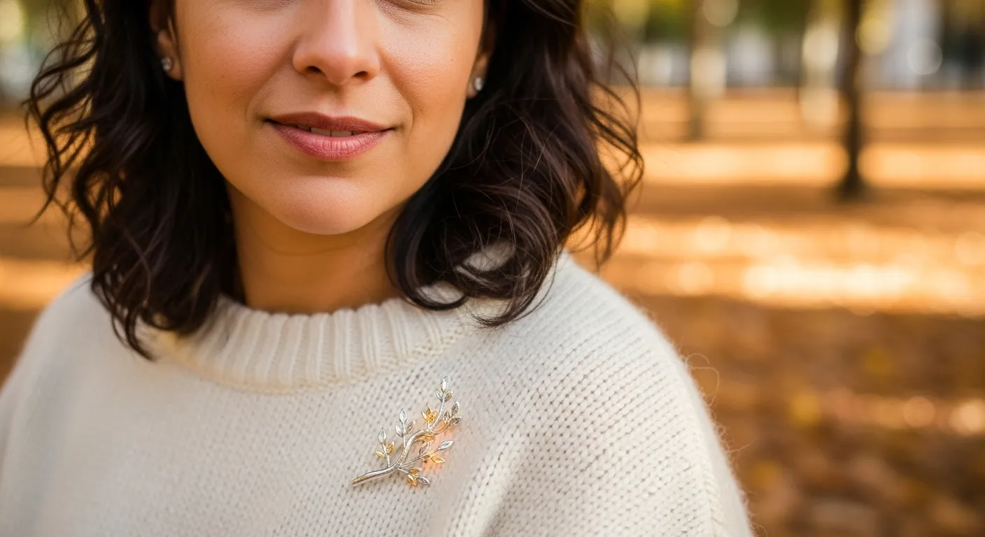 Broches vintage inspirados en la naturaleza la tendencia con mas poder en joyeria este otono 20251