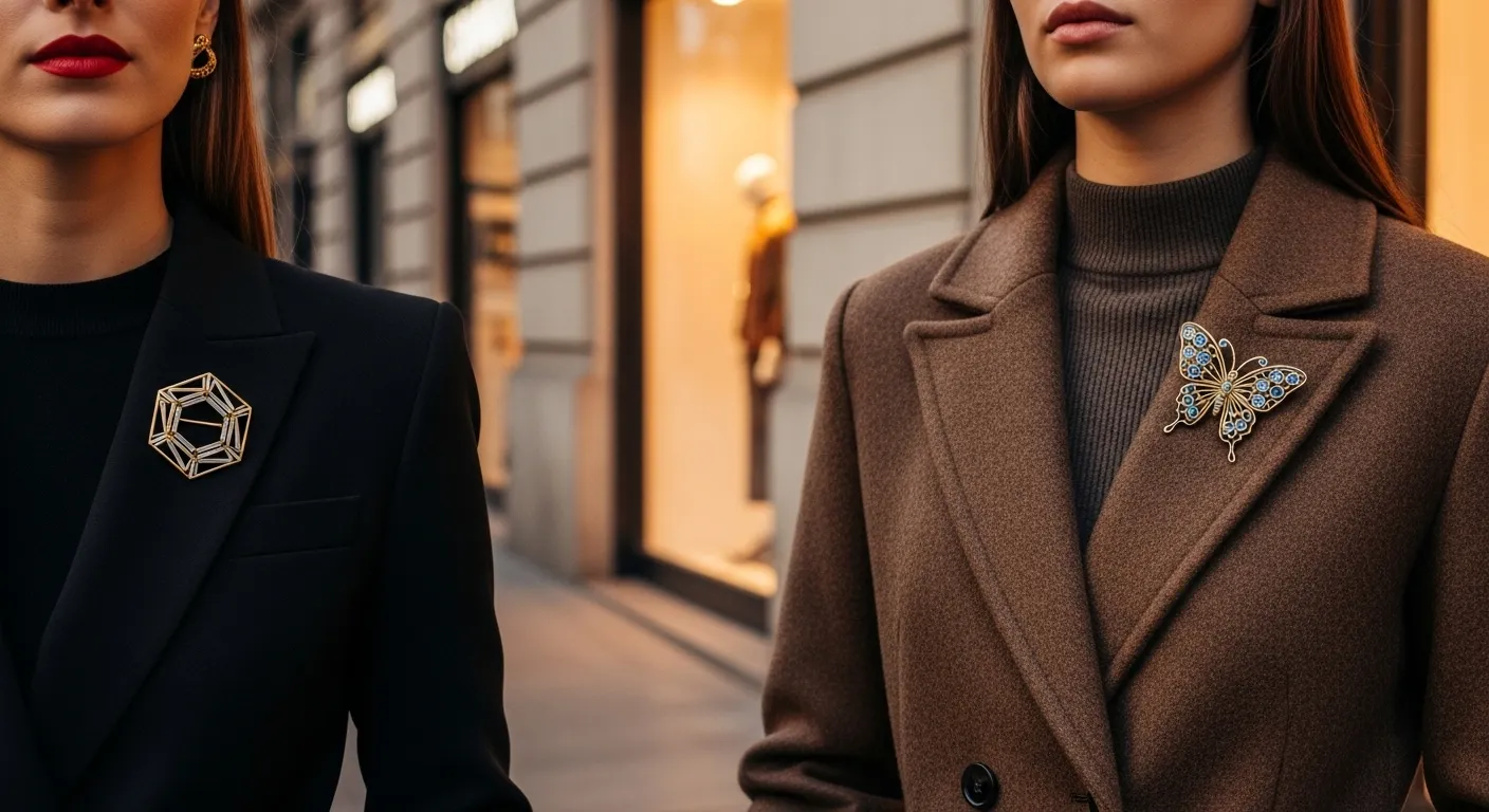 Broches vintage inspirados en la naturaleza la tendencia con mas poder en joyeria este otono 202512