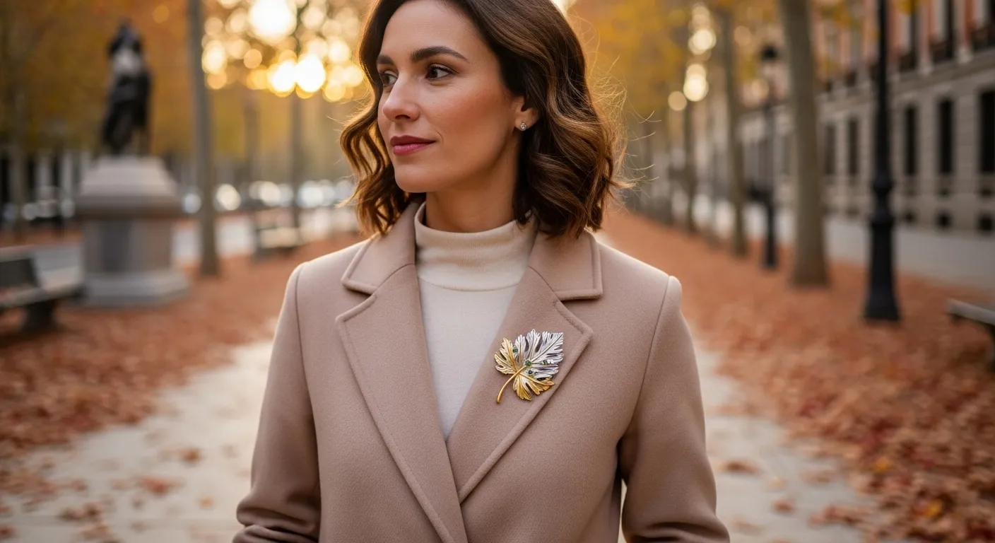 Broches vintage inspirados en la naturaleza la tendencia con mas poder en joyeria este otono 20252