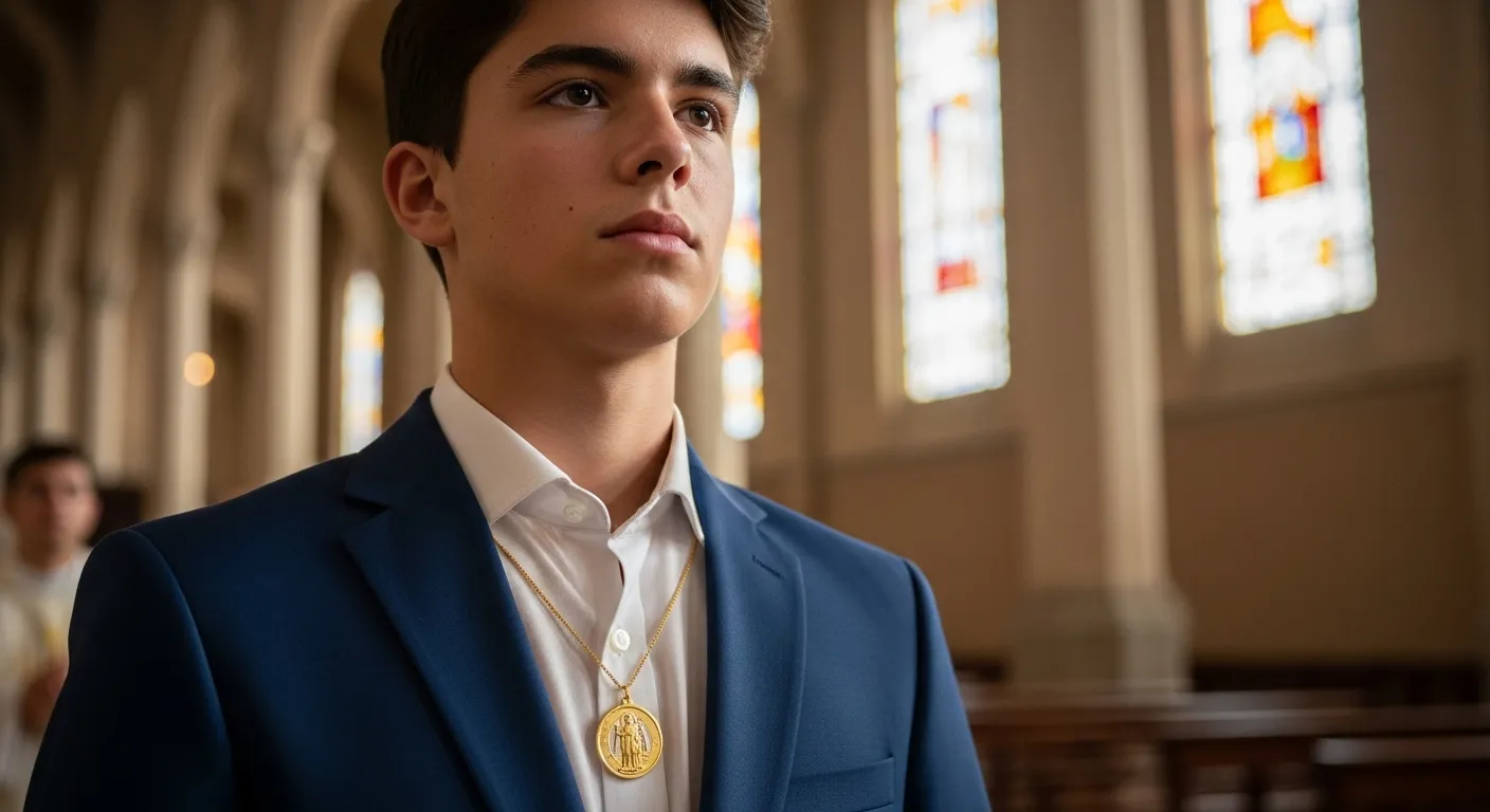 Medallas religiosas doradas 4 ocasiones con poder y perfectas para regalar con fe y elegancia este mes73