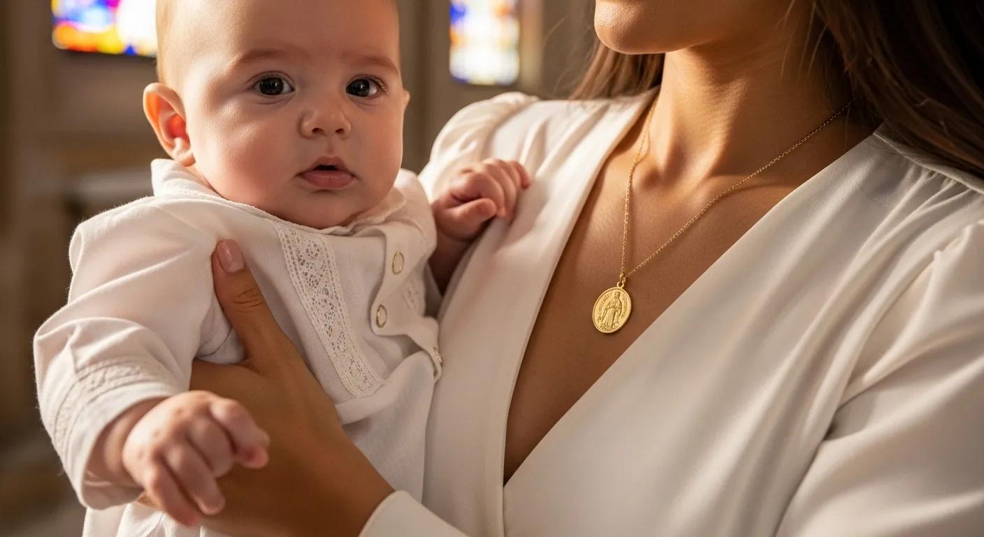 Medallas religiosas doradas 4 ocasiones con poder y perfectas para regalar con fe y elegancia este mes8