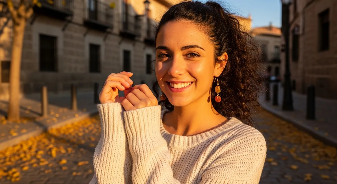 Pendientes con piedras otoñales: 3 tonos tierra que iluminan tu piel con poder este septiembre Pendientes con piedras otonales 3 tonos tierra que iluminan tu piel con poder este septiembre2