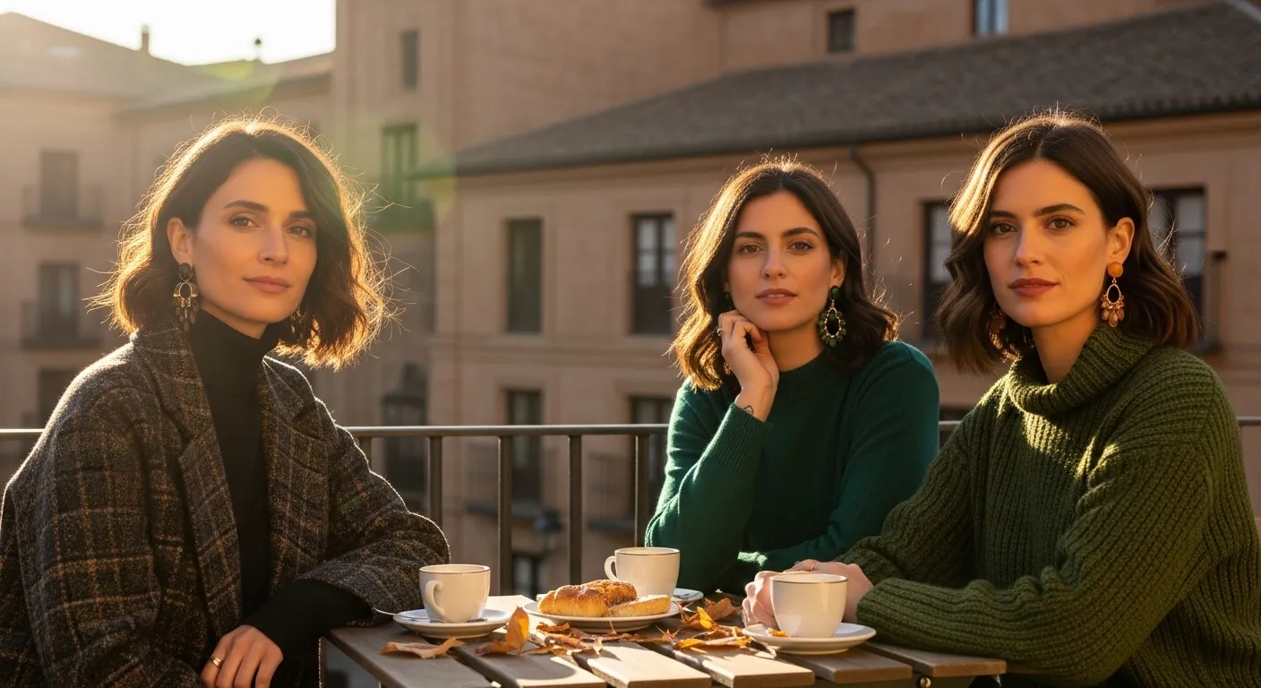 Pendientes con piedras otoñales: 3 tonos tierra que iluminan tu piel con poder este septiembre Pendientes con piedras otonales 3 tonos tierra que iluminan tu piel con poder este septiembre6