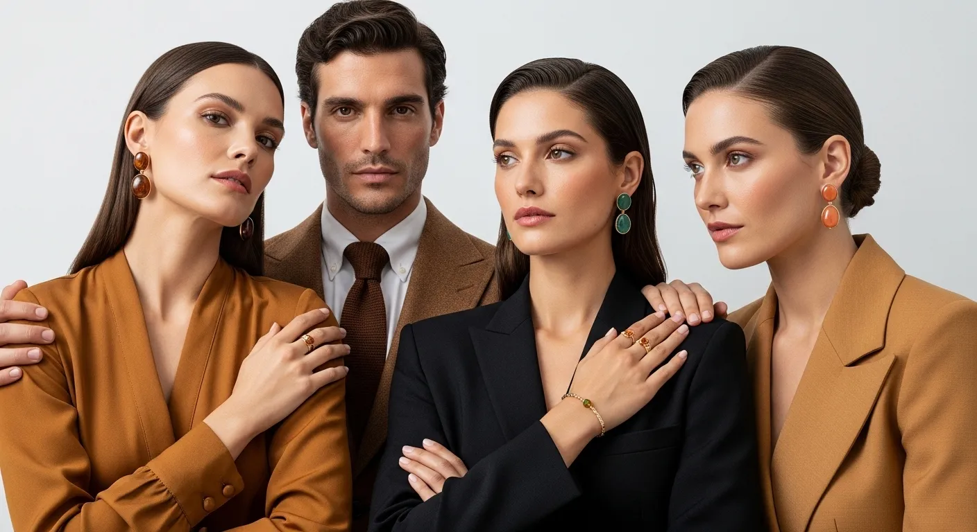 Pendientes con piedras otoñales: 3 tonos tierra que iluminan tu piel con poder este septiembre Pendientes con piedras otonales 3 tonos tierra que iluminan tu piel con poder este septiembre9