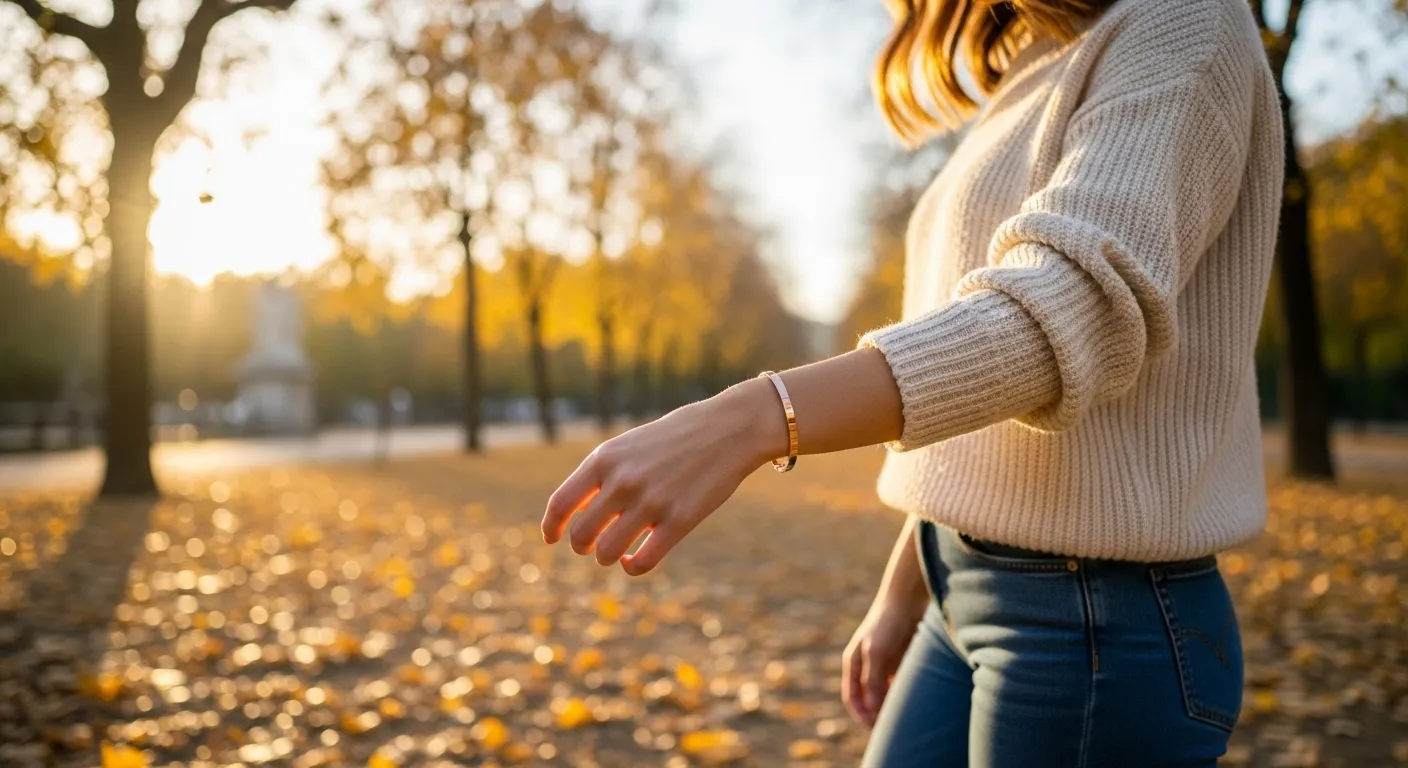 Pulseras rígidas de oro rosa: la joya irresistible para la vuelta al cole 2025 Pulseras rigidas de oro rosa la joya irresistible para la vuelta al cole 20254