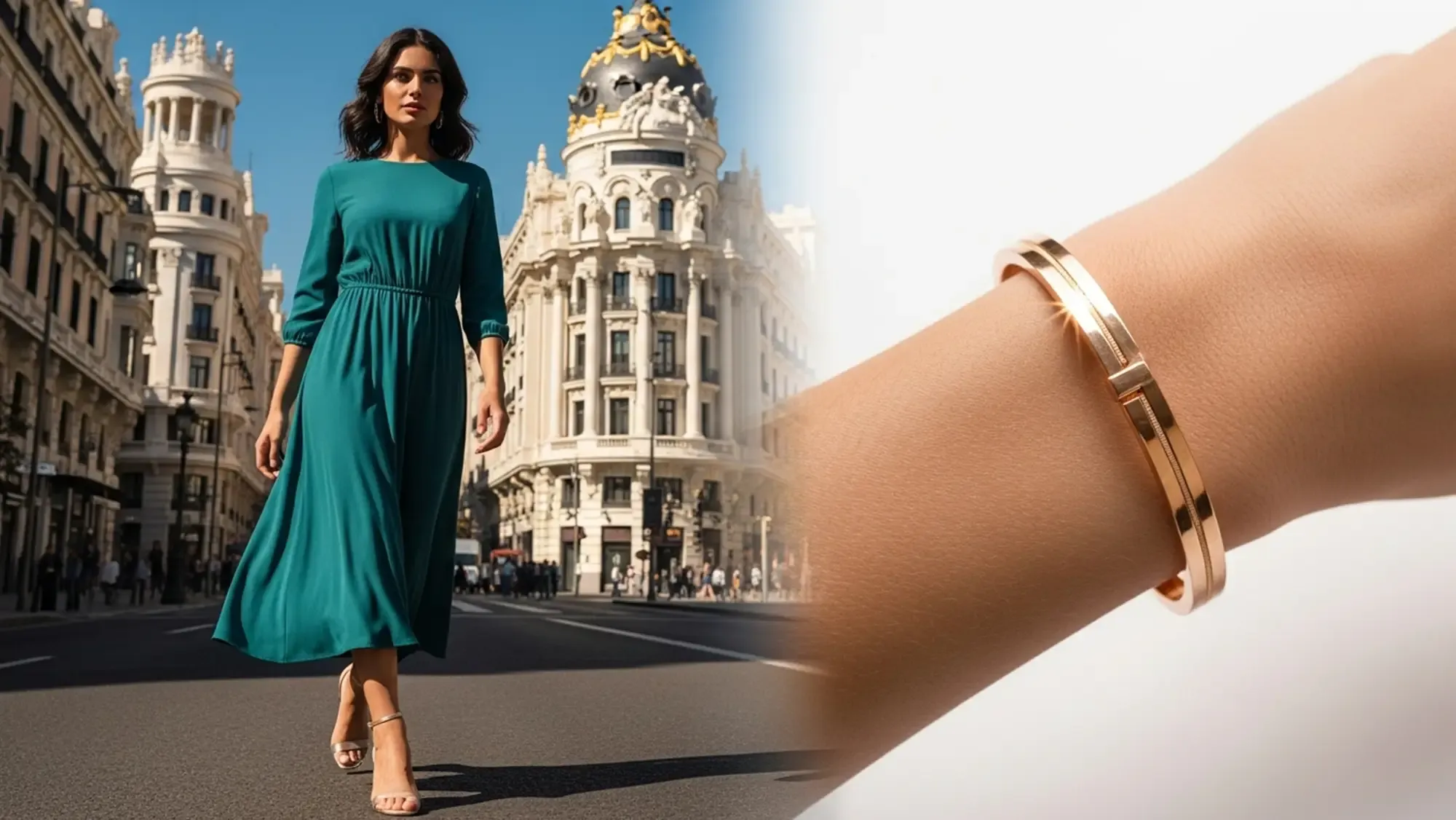 Pulseras rígidas de oro rosa la joya irresistible para la vuelta al cole 2025DESTC Pulseras rígidas de oro rosa la joya