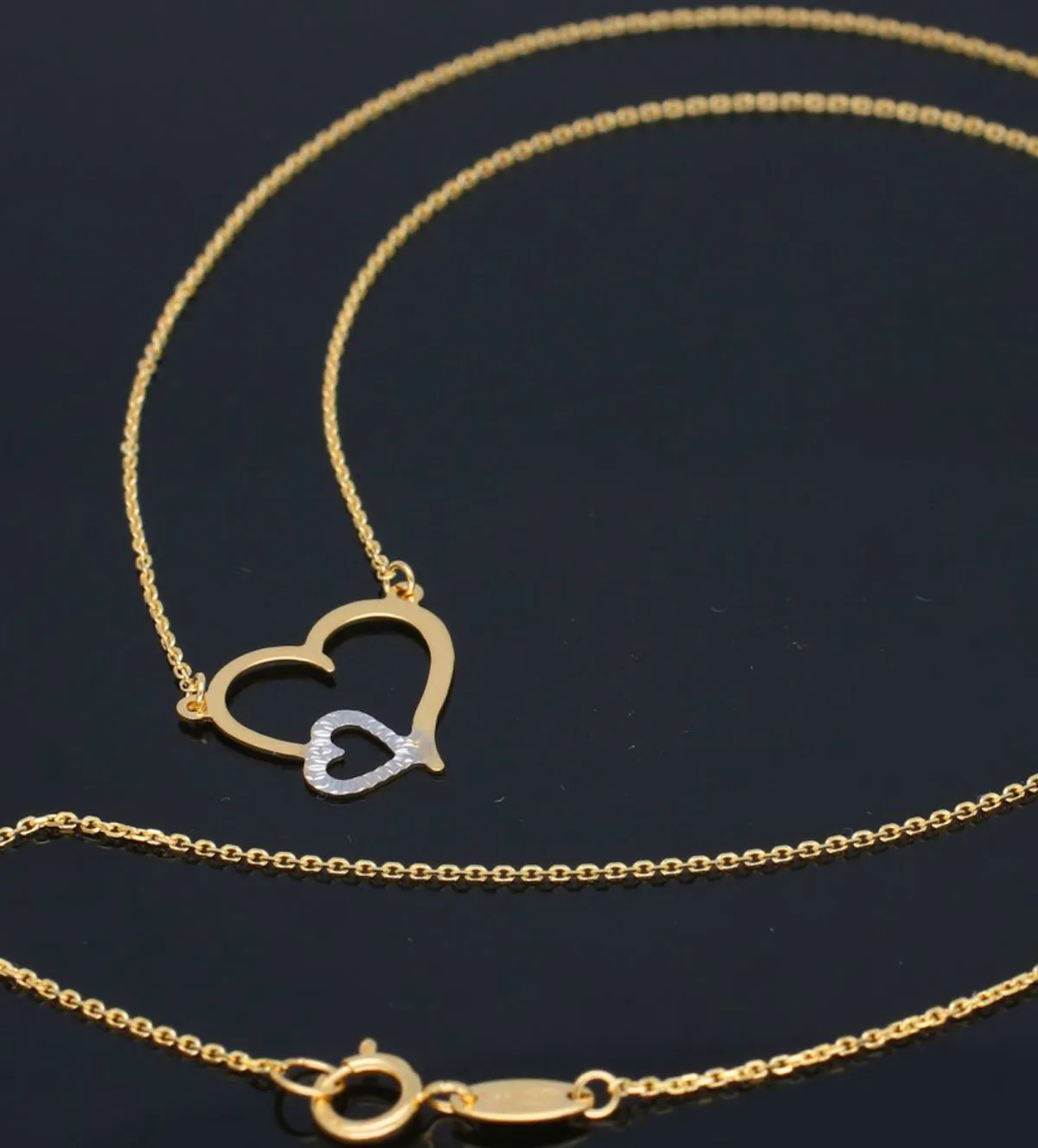 Gargantilla de oro bicolor 18K 243_401-01316 gargantilla-de-oro-bicolor-18k-243_401-01316toma sin retoque