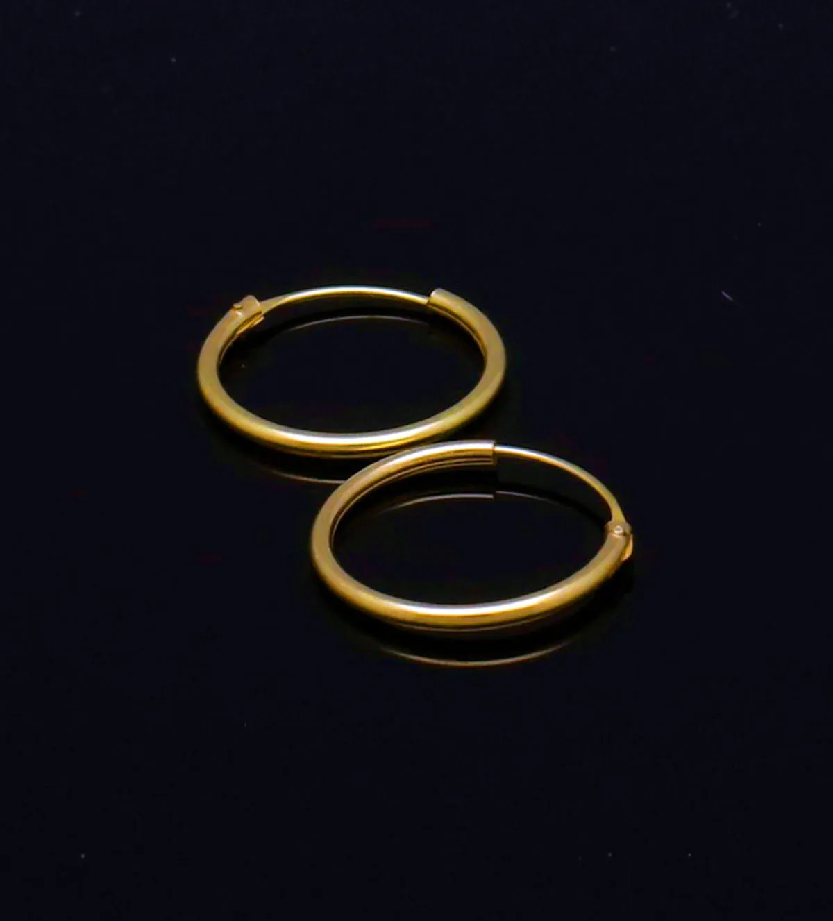 Pendientes de oro tipo aro 030_500 pendientes de oro aro amarillo 18 ktes 030_500_01 foto sin retoque