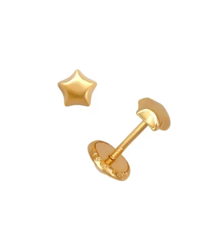 pendientes de oro bebe 243_486-00071