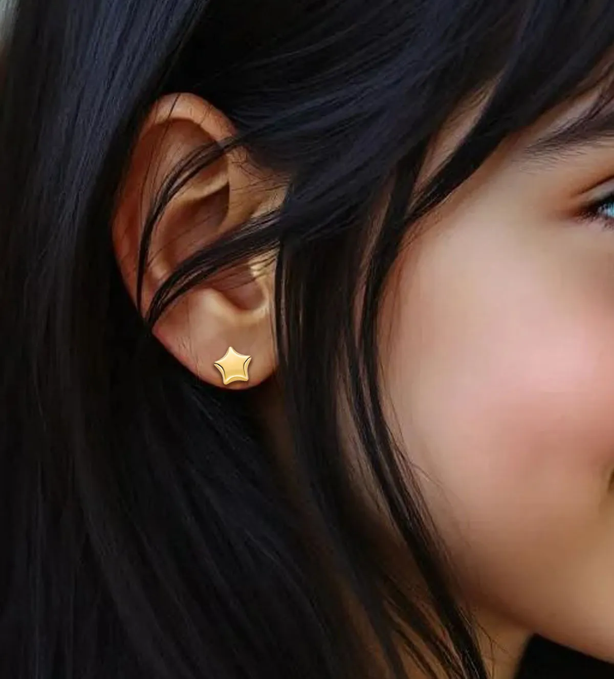 Pendientes de bebé oro 18K 243_486-00070 pendientes-de-oro-nina-243_486-00070 modelo