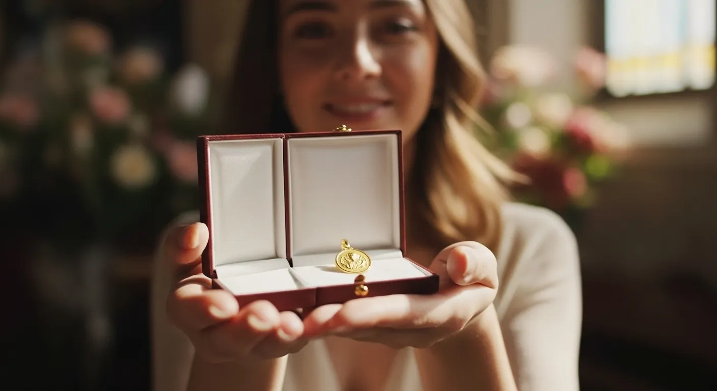 Medallas religiosas de bautizo en oro 18k: un amuleto eterno para el primer día especial Medallas religiosas de bautizo en oro 18k un amuleto eterno para el primer dia especial5