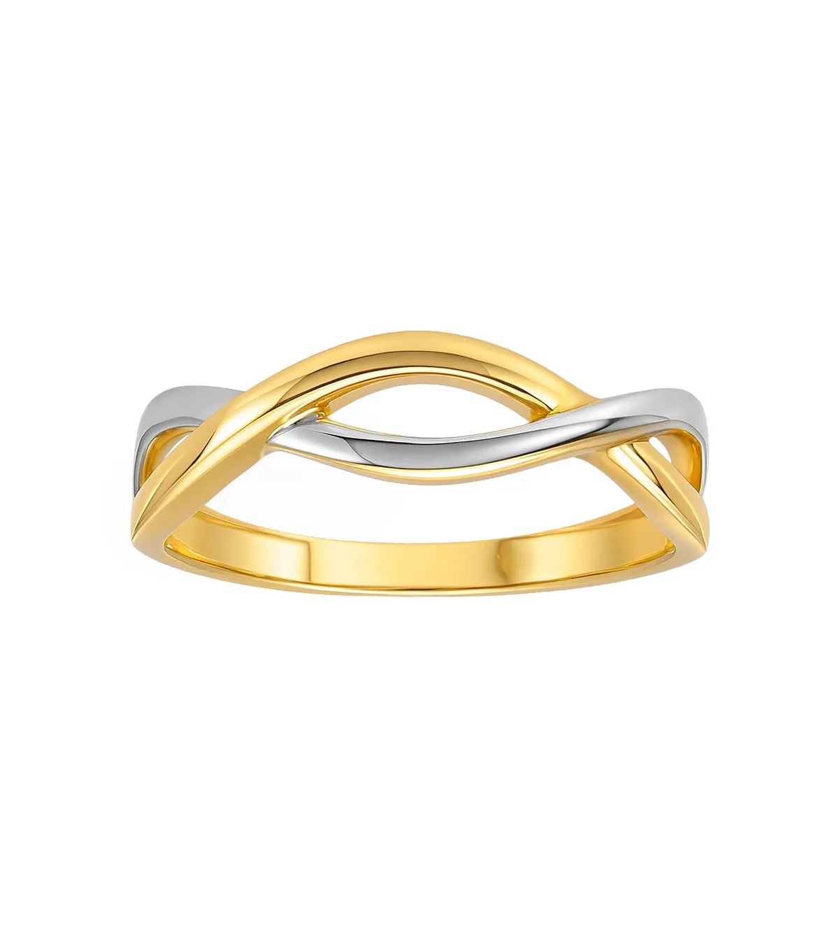 Anillo de oro bicolor 18k trenza dos tonos 243_177-01774 anillo-de-oro-bicolor-18k-trenza-243_177-01774