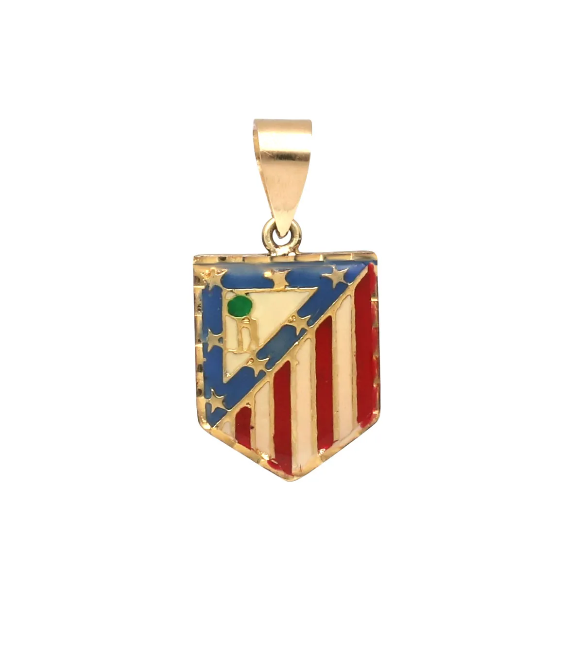 Colgante de oro 18k escudo Atletico de Madrid 033_BB_25F7 colgante-de-oro-atletico-de-madrid-esmalte-vintage-033_BB_25F7.