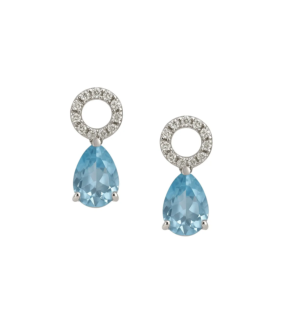 Colgantes para pendientes de aro 169_CERCHI-3-TOP colgantes-de-oro-para-pendientes-de-aro-top-sky-blue-con-brillantes-169_CERCHI-3-TOP